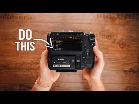Видео: Canon C70 — измените эти настройки перед съемкой!