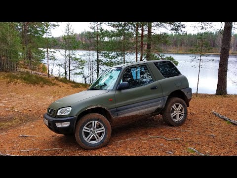 Видео: Toyota RAV4 1 поколение. Пробные покатушки после реставрации.