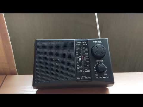 Видео: Radio France int. 17690 кГц 250 кВт 12.00-13.00 UTC приём в Москве на КВ диапазоне 24.10.2025