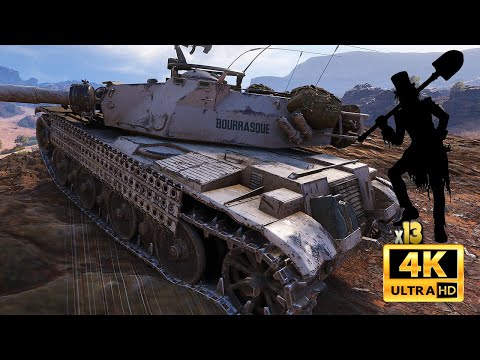 Видео: Bat.-Châtillon Bourrasque: сначала доминирование, потом триллер - World of Tanks