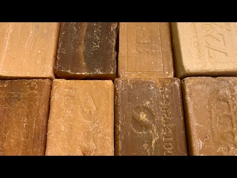 Видео: 8 древних брусков хозяйственного мыла| ASMR Soap Carving (NO TALKING) | Relaxing Sounds
