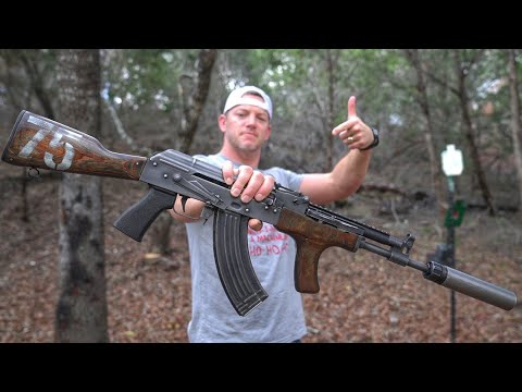 Видео: Самый лютый автомат Калашникова | Разрушительное ранчо