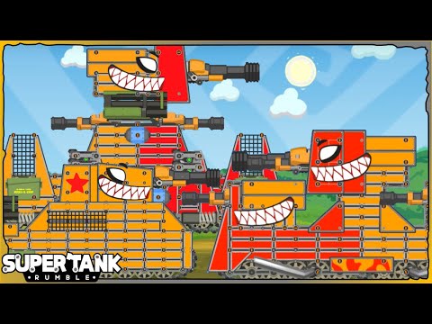 Видео: Танковая игра - Синтез танков Parasite Lv28 | Супер битва танков | Мультики про танки