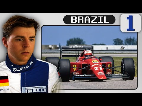 Видео: Режим карьеры Grand Prix 2 | Гран-при Бразилии 1989 года (Эпизод 1)
