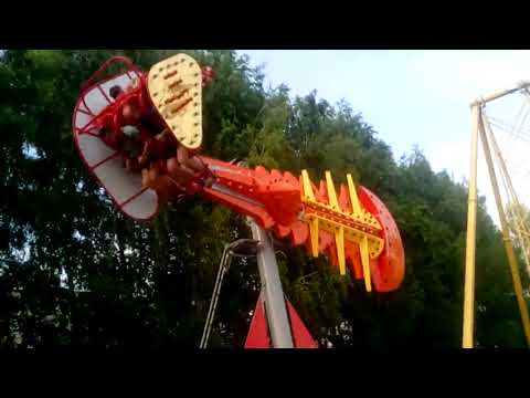 Видео: Аттракцион "Форсаж" в парке Гагарина / города Стерлитамак (видео от 12.06.2016 года)