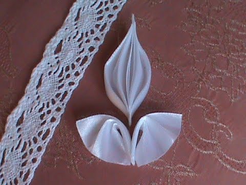 Видео: DIY/МК Новые лепестки - "Крылья ангела" и "Трансформер", канзаши.