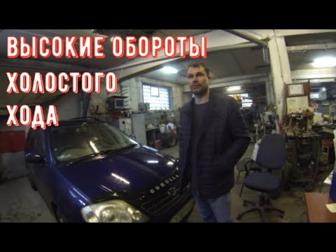 Видео: ✅ Toyota, высокие обороты холостого хода. Лечим Corolly Сантьяго.