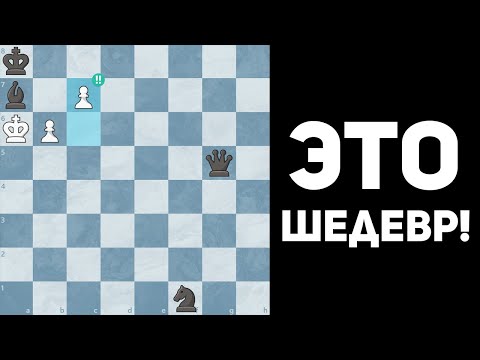 Видео: Самый Красивый Этюд В Истории Шахмат! Этюд Митрофанова.