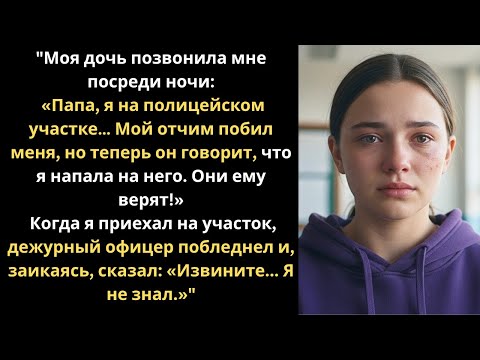 Видео: Моя дочь позвонила мне в слезах из полицейского участка… То, что произошло дальше, потрясло всех.