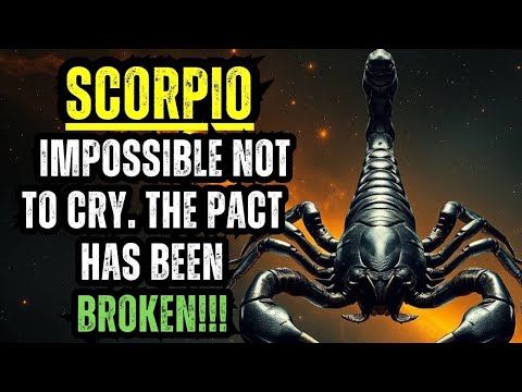 Видео: СКОРПИОН - НЕВОЗМОЖНО НЕ ПЛАЧАТЬ... ДОГОВОР РАСТОРГНУТ!!!