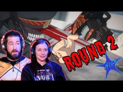 Видео: Реакция на 12 серию «Человека с бензопилой»: 2-й раунд «Бензопила против катаны»! | AVR2