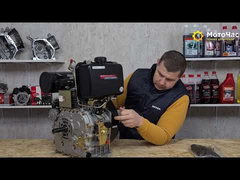 Видео: #WEIMA#WM Самый мощный дизельный двигатель WM1100FE 670сс дизель 16,0л.с., 25мм шпонка.