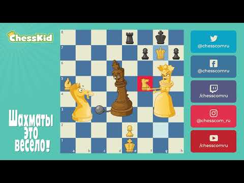 Видео: Шахматы для детей на ChessKid - Мат с помощником 😉👍 Как научиться играть в шахматы