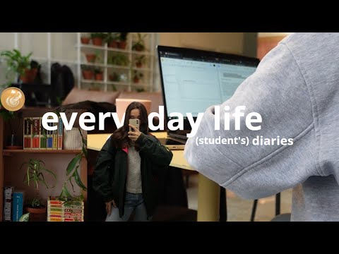 Видео: моя повседневная жизнь | подготовка к сессии, busy days, работа, домашний быт