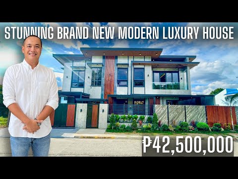 Видео: Обзор дома 274 | Потрясающий новый современный дом класса люкс с участком на продажу в Тейтае, Ри...