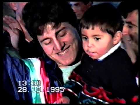 Видео: Изпращане в казармата на МИХАИЛ 27 10 1995 гр  Твърдица
