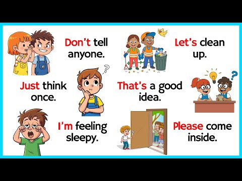 Видео: 100 распространённых предложений английского языка для ежедневного использования | Вопросы и отве...