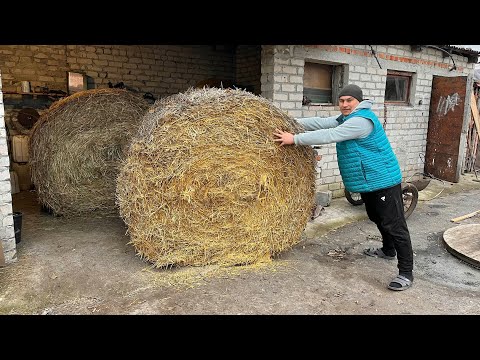 Видео: Вот это тюки! Нужная процедура сделана!