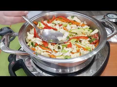 Видео: Индейка под овощной подушкой по методу АМС