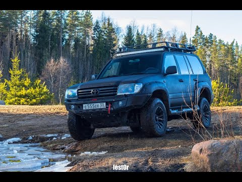 Видео: Внедорожная подготовка, тюнинг Toyota Land Cruiser 100 для бездорожья, offroad (тест драйв)