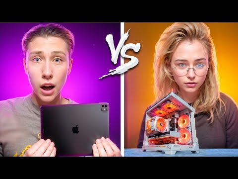 Видео: ДУЭЛЬ ПАРЕНЬ С АЙПАДОМ ПРОТИВ ДЕВУШКИ С КОМПЬЮТЕРА ... STANDOFF 2