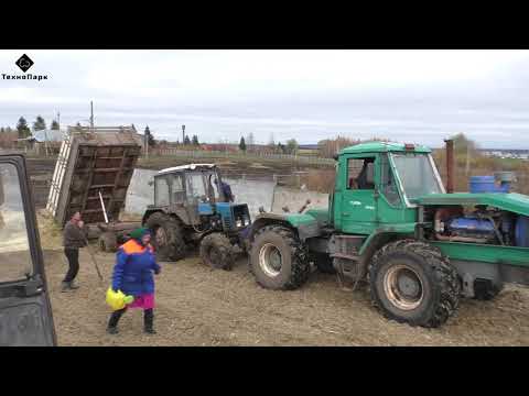 Видео: Вот такой денек получился насыщенный в силосной яме