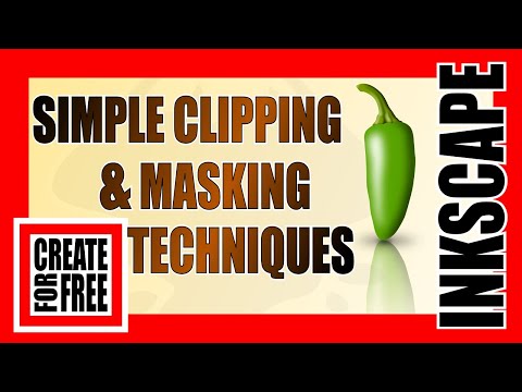 Видео: Обрезка и маскирование в Inkscape | Inkscape