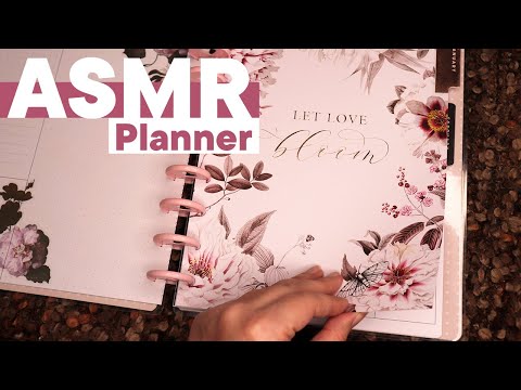 Видео: АСМР Оформляем новый планер/ежедневник на январь | ASMR My new planer for January. Triggers.Flipping