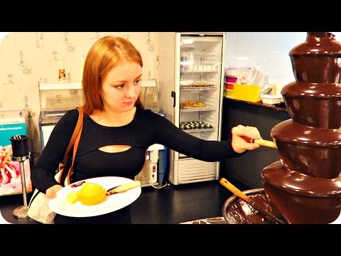 Видео: VLOG: ШОКОЛАДНЫЙ ФОНТАН! 18.11.15