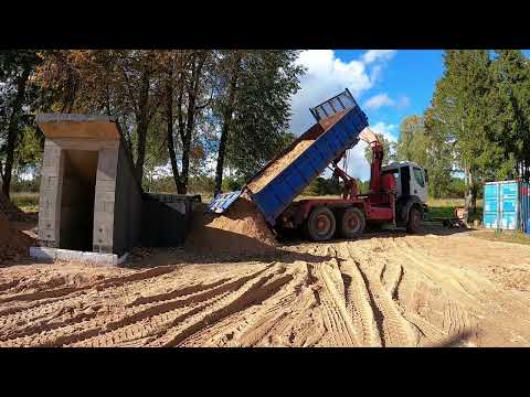 Видео: Постройка погреба. Часть 6. Гидроизоляция и засыпка