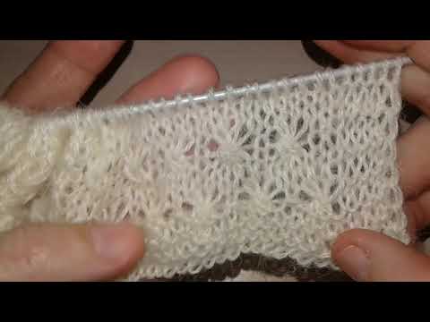 Видео: Палантин 'Зимняя сказка "Урок 3.МК для начинающих.