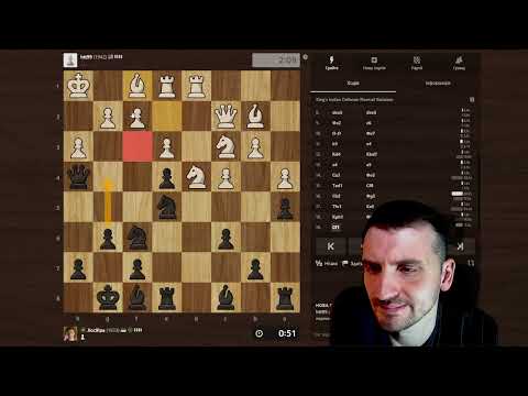 Видео: На Королівському Фланзі нікого нема | Староіндійський захист. Бліц