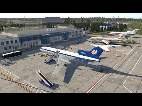 Видео: Гомель - Воронеж | Ту-154Б-2 | Белавиа| UMGG - UUOO | X-Plane 11 | xEnviro 1.16