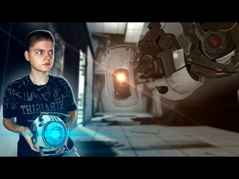 Видео: Погружаемся в историю Челл! Portal 2 #1