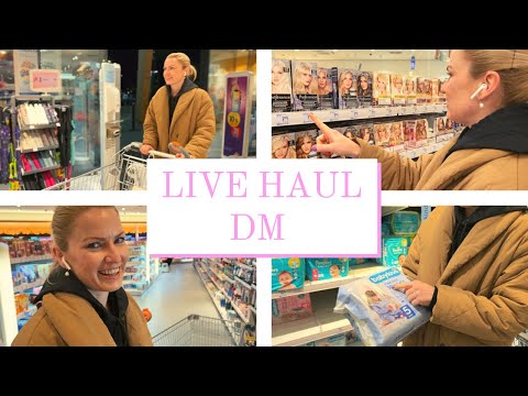 Видео: DM LIVE HAUL/ СКОЛЬКО СТОИТ ЖИЗНЬ В ГЕРМАНИИ?/ ИДЕМ В МАГАЗИН ВМЕСТЕ/ ХОЗ.ТОВАРЫ ИЗ МАГАЗИНА DM