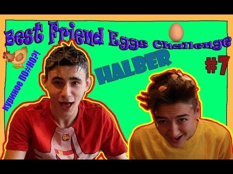 Видео: | HalBer: #7 Вызов принят: Best Friend Eggs Challenge!!! / Куриное ПО#НО :D