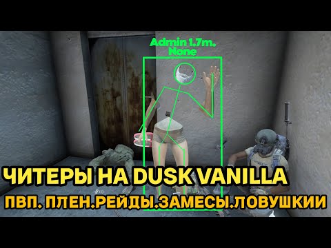 Видео: ЧИТЕРЫ НА DUSK VANILLA 1PP DAYZ PVP