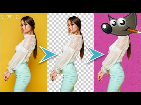 Видео: Как быстро и легко удалить фон в GIMP по цвету