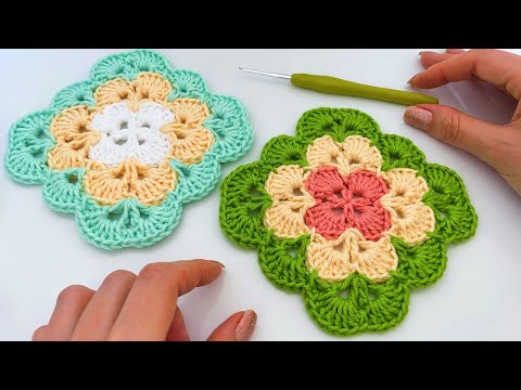 Видео: КАК ПРИСОЕДИНИТЬСЯ К ЭТОМУ ПРЕКРАСНОМУ КВАДРАТУ КРЮЧКОМ