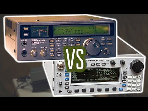 Видео: R&S EB200 и AOR AR5000A. Сравнение в реальном эфире и по ВЧ-генератору.