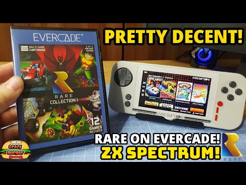 Видео: Коллекция Evercade Rare Collection 1 — весьма достойно! Впервые игры для ZX Spectrum на Evercade!