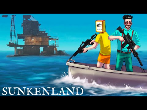 Видео: СДЕЛАЛИ НОРМАЛЬНЫЙ ОГНЕСТРЕЛ И ЗАХВАТЫВАЕМ ВРАЖЕСКИЙ ПЛОТ! ВЫЖИВАНИЕ В SUNKENLAND