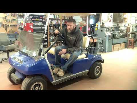 Видео: Техническое обслуживание втулок задней подвески гольф-кара Club Car DS