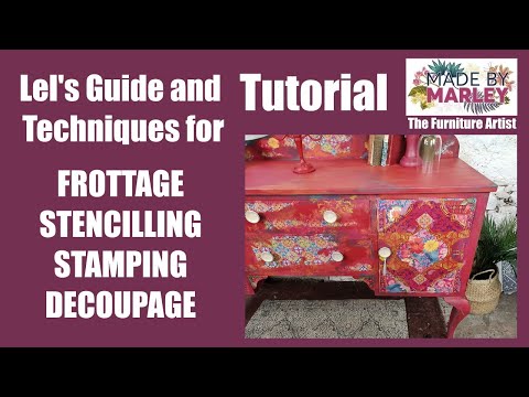 Видео: 5 ОБЯЗАТЕЛЬНЫХ ТРЮКОВ ДЛЯ ФРОТТАЖА, ТРАФАРЕТНОЙ РАБОТЫ, ШТАМПОВКИ И ДЕКУПАЖА