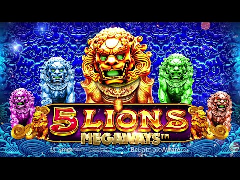 Видео: В поисках MAX WIN. 5 LIONS MEGAWAYS. Все бонуски по 120 рублей