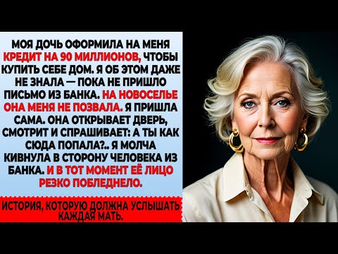 Видео: Моя дочь взяла кредит на моё имя на 90 млн, чтобы купить себе дом. Но то, что я сделала, потрясло её