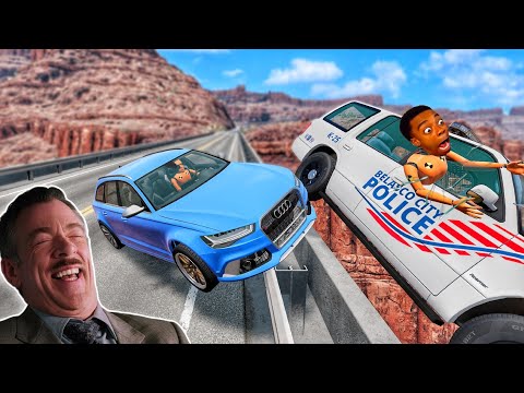 Видео: Смешные моменты Audi rs6 🤣 #2 - [BeamNG.Drive]