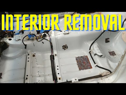 Видео: Удаление салона Camaro 1982-1992 (замена Pt20 LS)