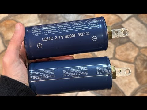 Видео: Суперконденсаторы LSUC 2,7V 3000F