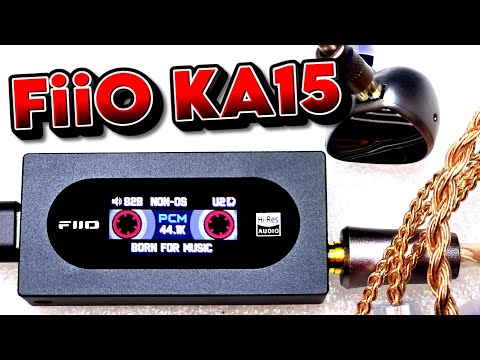 Видео: Fiio KA15  - Крайне музыкальный цап усилитель с поддержкой микрофона и настольным режимом!